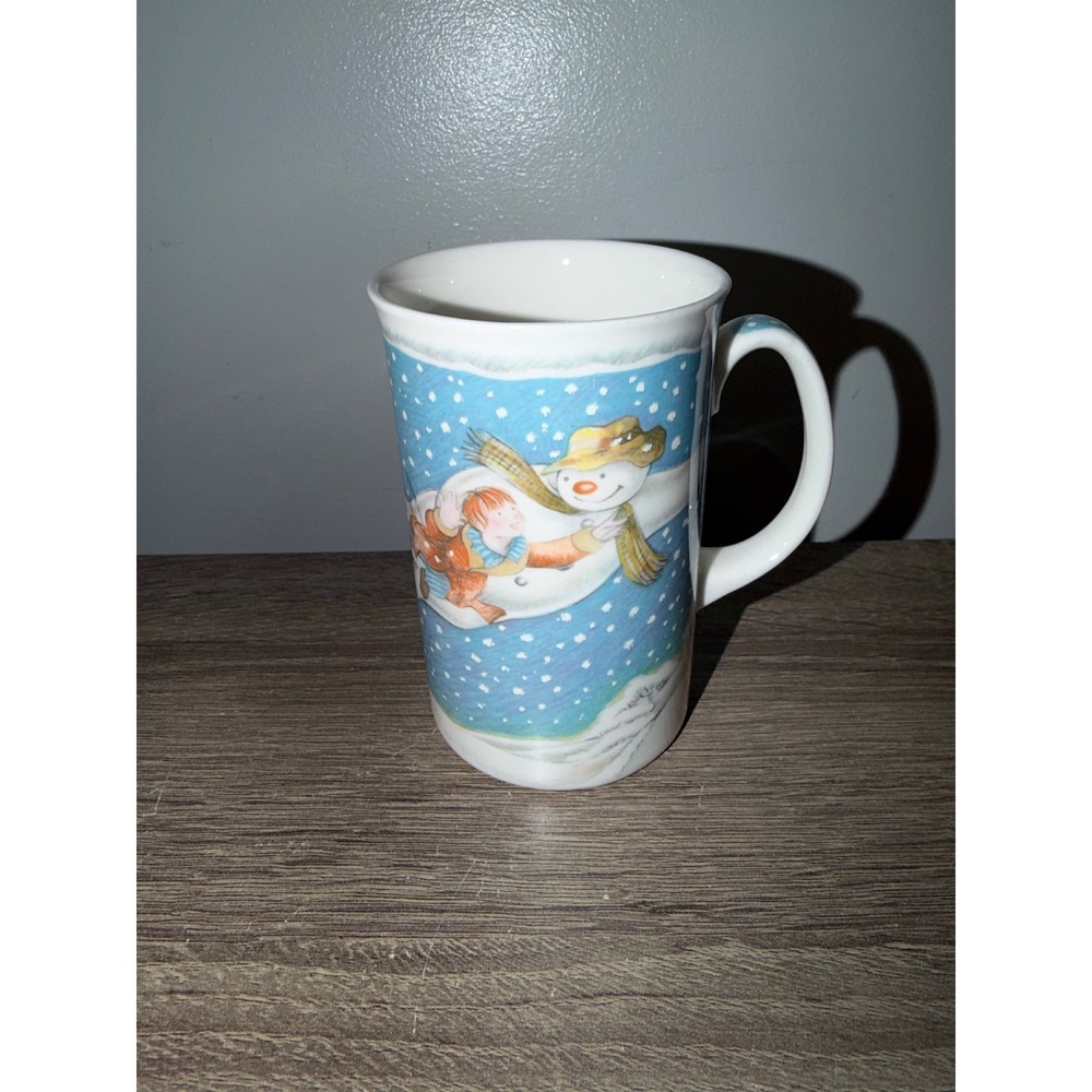 Royal Doulton The Snowman Walking In The Air Bone China Mug 4.5" England